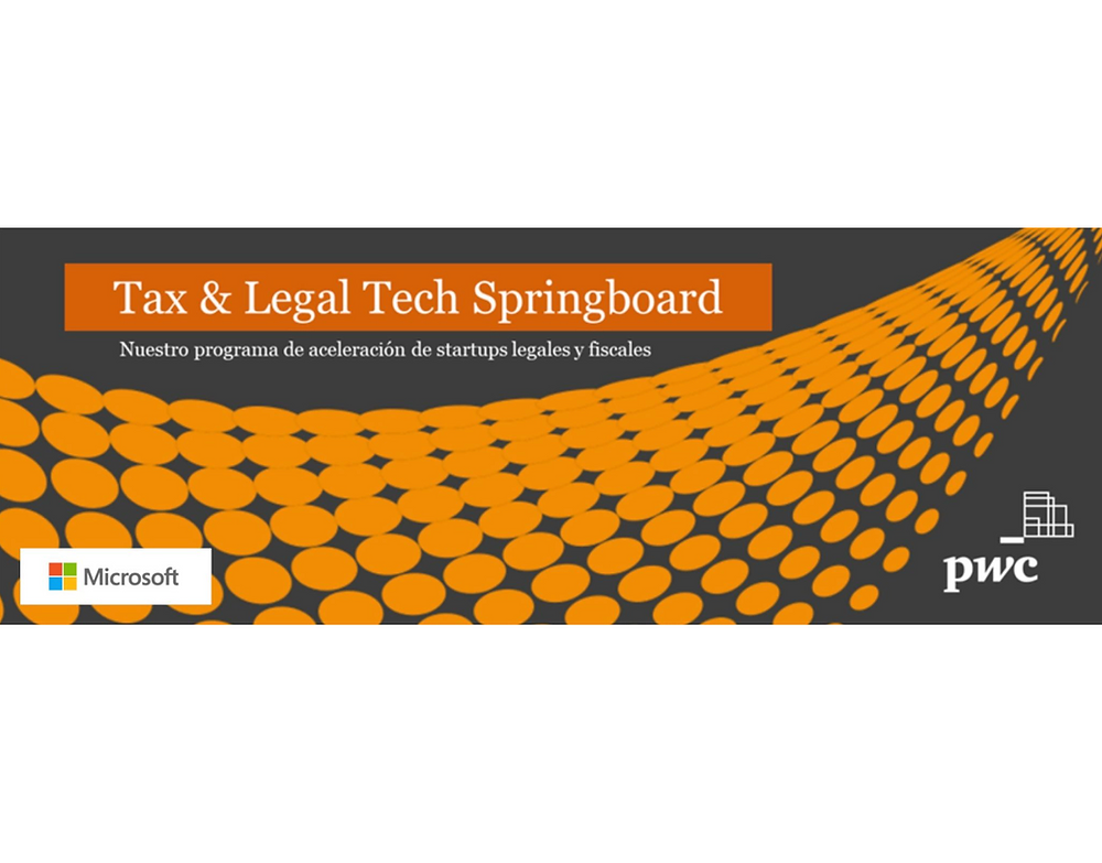 PWC Tax & Legal Tech Springboard